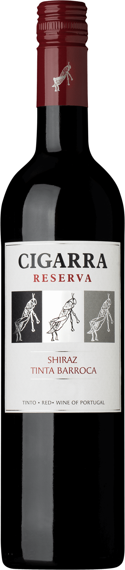 Cigarra Reserva Shiraz Tinta Barroca
