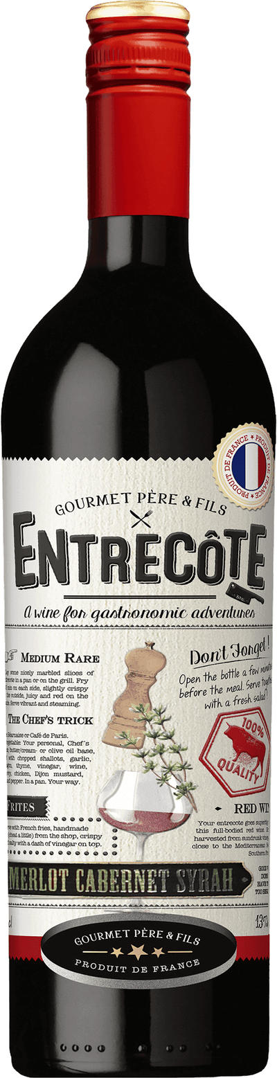Entrecôte Merlot Cabernet Sauvignon Syrah