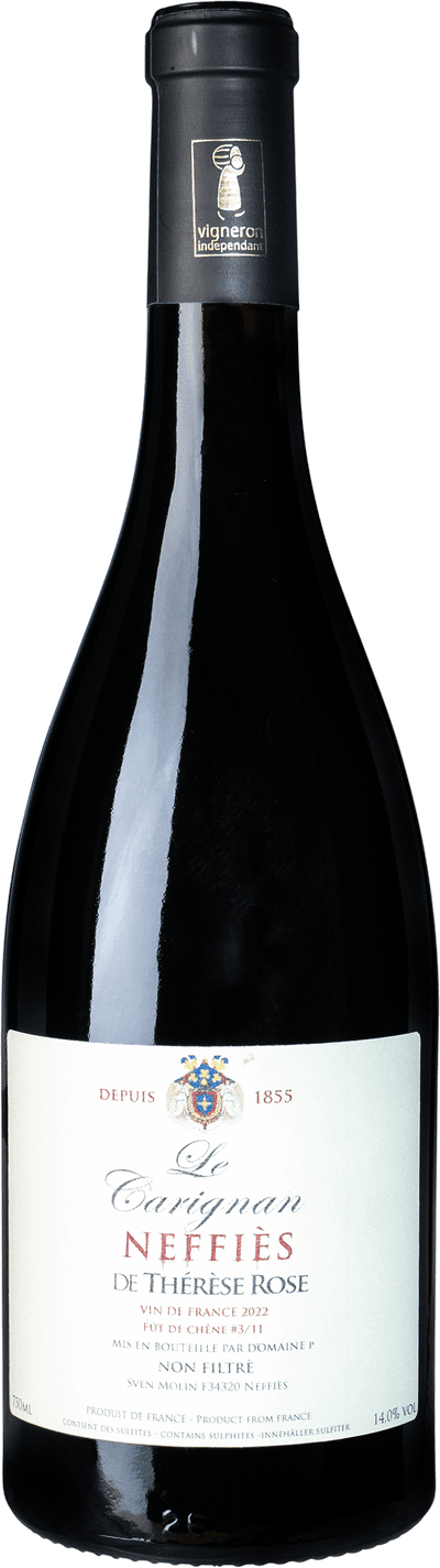 Le Carignan Neffiès de Rose