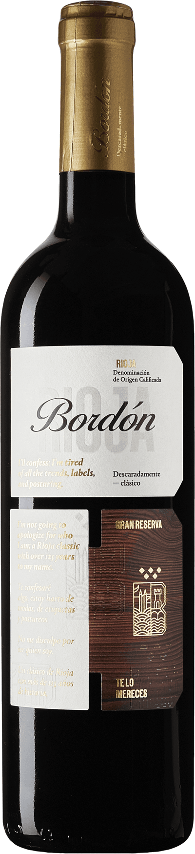 Rioja Bordón Gran Reserva