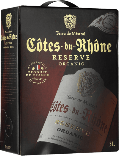 Terre de Mistral Reserve Côtes du Rhône Organic