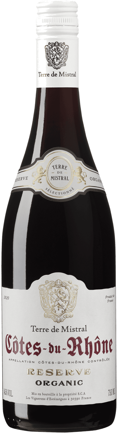 Terre de Mistral Reserve Côtes du Rhône Organic