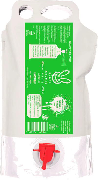 Underground White Pouch