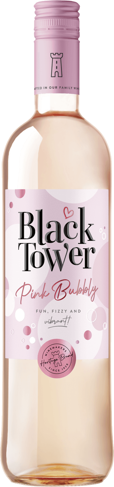 Black Tower Organic Pink Bubbly