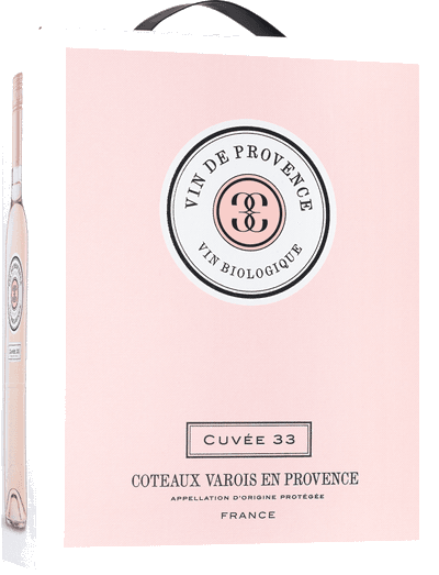 Cuvée 33 Coteaux Varois en Provence Rosé Organic