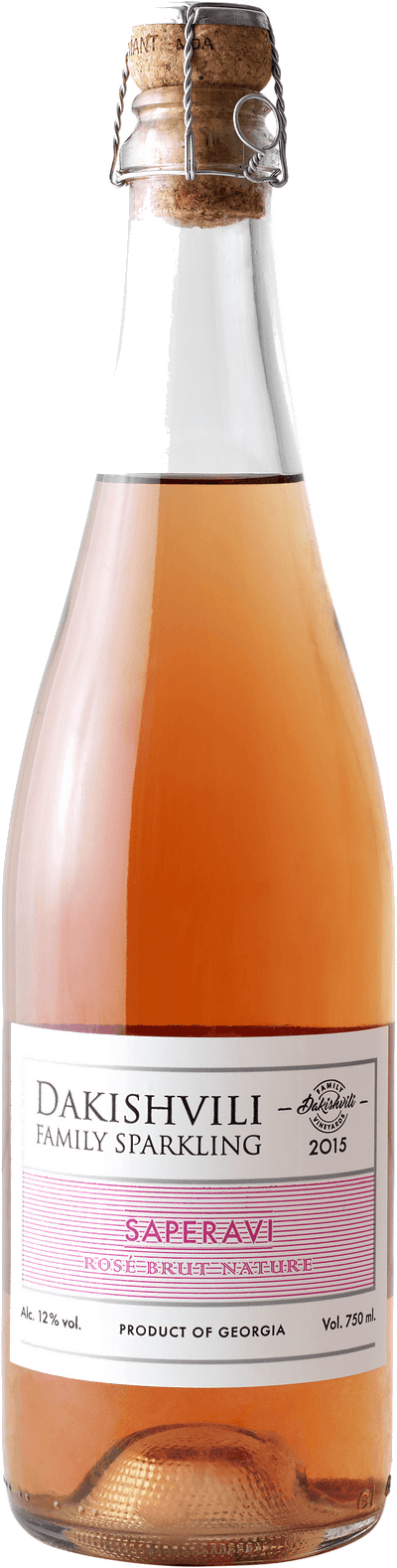 Sparkling Saperavi Rosé Brut Nature