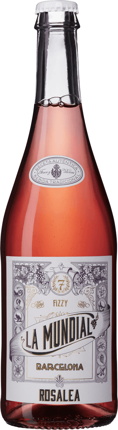 La Mundial Barcelona Naturel Rosalea Fizzy Rosé