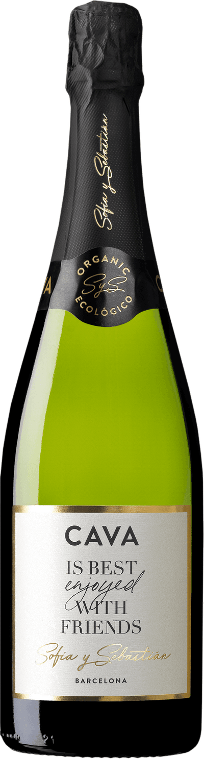 Sofia y Sebastian Cava is Best Enjoyed with Friends Organic