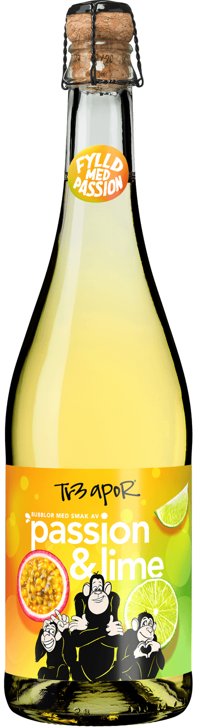Tr3 Apor Bubbel Passionsfrukt & Lime