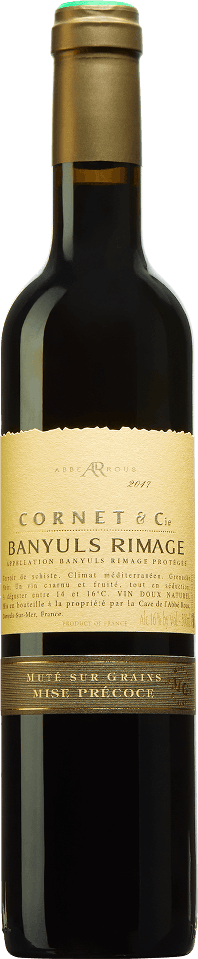 Banyuls Rimage Mise Précoce