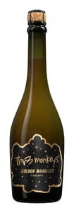 Thr3 Monkeys Golden Bubbles
