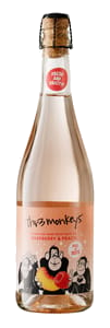 Thr3 Monkeys Sparkling Raspberry & Peach